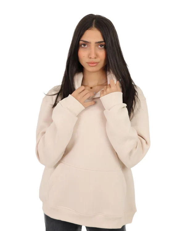 Beige Hoodie